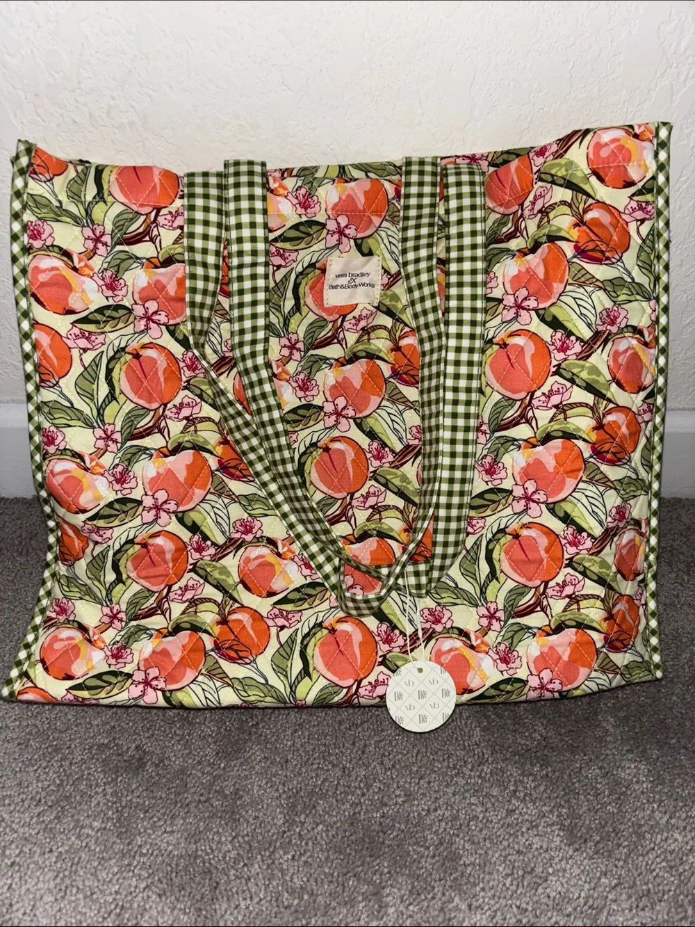 Vera Bradley x Bath & Body Works Quilted Tote